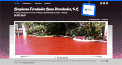 Desktop Screenshot of limpiezasintegralestorrejon.com