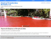 Tablet Screenshot of limpiezasintegralestorrejon.com